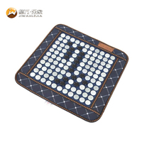 Coussin de massage en jade naturel Jiwan Lejia avec pierre de Germanium et tourmaline, tapis de physiothérapie pour le corps