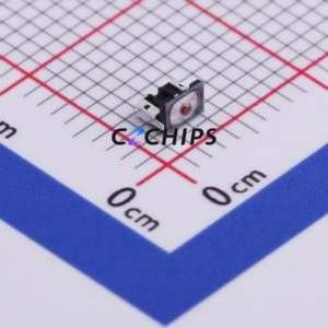 T1C2QR Tactile Switch SMD,2x2.8mm Switch Single Pole Single Throw Round Button Horizontal Mount 20mA - Product Image 2