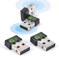 RTL8188GU Tarjeta de red inalámbrica externa Realtek 2,4 GHz USB2.0 para uso en computadoras portátiles y de escritorio