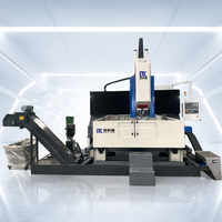 Machine de perçage CNC à grande vitesse à portique servo, équipement de perçage CNC à charge lourde pour le perçage de grandes plaques métalliques