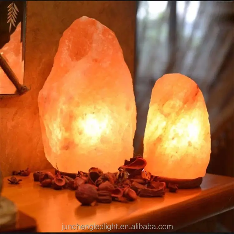 Новый дизайн, хрустальная лампа из натурального соляного камня, Гималайская соляная лампа, изделие ручной резки, украшение для прикроватного столика и комнаты