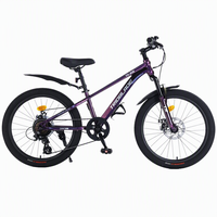 Vélo de montagne TRIOBLADE 26 pouces, 24 vitesses, cadre en acier carbone, freins à disque doubles, VTT pour adultes, étudiants, conduite en plein air