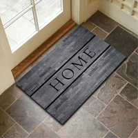 40*60cm Tapis de porte d'entrée antidérapant Tapis de cuisine Décoration de la maison Toilette Super absorbant Diatomée Boue Tapis de salle de bain