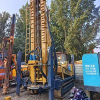 Foreuses de puits d'eau usagées à vendre, 600 mètres, moteur diesel avec moteur principal