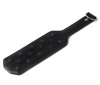 BDSM y Roleplay Juguetes sexuales para adultos Cuero SM Spanking Paddle Beat Ass Sex Flogger Paddle con Thorn