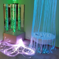 Salles multisensorielles Snoezelen, lumières à fibres optiques interactives, stimulation visuelle tactile sécurisée, éclairage sensoriel à fibres optiques