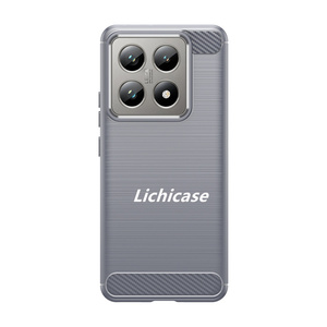 Lichicase เคสโทรศัพท์แฟชั่นแบบกระชับสำหรับ Xiaomi 14T Pro ฝาหลังมือถือสีด้าน - Product Image 5
