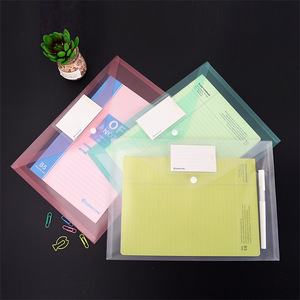 Cartella Portadocumenti in <span class=keywords><strong>Plastica</strong></span> A4, Busta <span class=keywords><strong>Trasparente</strong></span> in PP per Archiviazione Documenti - Product Image 3