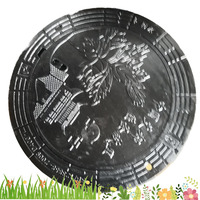 Couvercle de manhole anti-affaissement E600 pour zone industrielle