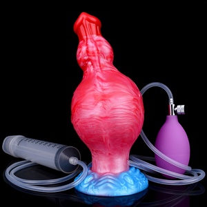 Big Knotted Fantasy Knot <b>Dildo</b> Anal Plug Monster Anal <b>Dildo</b> With Suction Cup Silicone Prostate Massage Sex Toy for Women - Product Image 3
