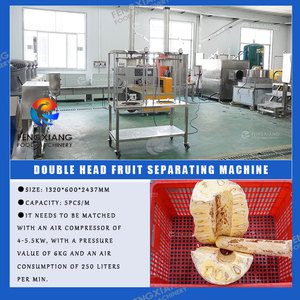 Machine à éplucher le jackfruit fournie par l'usine, assortie à une machine à dénoyauter et à demi-couper <span class=keywords><strong>2</strong></span> en 1 - Product Image 4