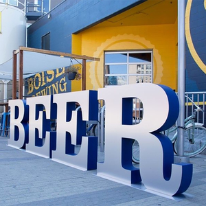 Outdoor Store Advertising Metal Sign Custom Channel <b>Letter</b> Sign Board 3D <b>Letters</b> Signage for Business - Product Image 2