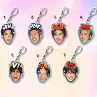 Porte-clés en acrylique personnalisé avec gravure imprimée, forme sur mesure, KPOP Idol Bangtan Boys 2026 World Tour ARIRANG
