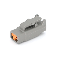 Adaptateur automobile étanche DTM06-2S DTM 2 broches pour connecteur femelle -40~105°C certifié ISO9001, marque LIZONE, vente directe d'usine