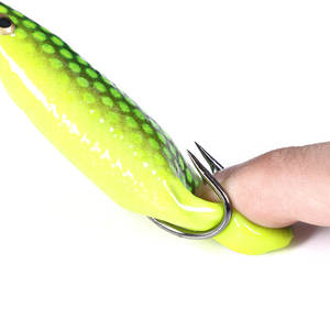 เหยื่อ<span class=keywords><strong>ตก</strong></span><span class=keywords><strong>ปลา</strong></span>รูปกบประดิษฐ์แบบนิ่ม85มม. 12.7กรัม - Product Image 5