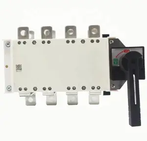 Interruptor de transferencia de interruptor de aislamiento de carga HGLZ1 fuente de alimentación dual manual 200A/250A interruptor de cambio 3P/4P