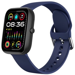 Buena calidad barato 2024 nuevo rectángulo reloj inteligente podómetro monitoreo de frecuencia cardíaca BT llamada monitoreo del sueño reloj deportivo C08 - Product Image 3
