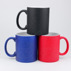 Taza de Cerámica Impresionante con Diseño de Cielo Estrellado que Cambia de Color, con Asa, Taza de Regalo Sublimada - Product Image 2