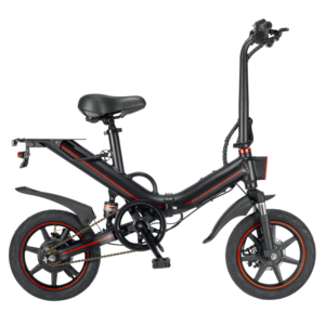 Vélo électrique pliable V5 14 pouces, 500w 48v, pour adulte, 50km d'autonomie, livraison directe de l'usine - Product Image 1