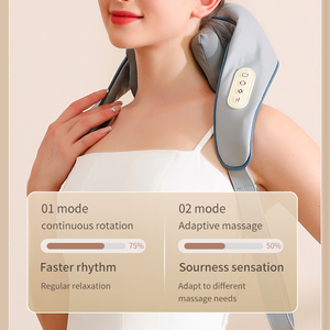 Electric Full Body Deep Tissue <strong>Kneading</strong> Pillow Massage <strong>Shiatsu</strong> Back Other Massage Products Neck &amp; Shoulder <strong>Massager</strong> With Heat - Product Image 4