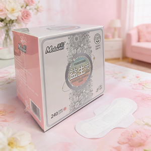 Al por Mayor <span class=keywords><strong>de</strong></span> Fábrica, Toallas Sanitarias Diarias <span class=keywords><strong>de</strong></span> <span class=keywords><strong>la</strong></span> Serie Probiótica con Textura <span class=keywords><strong>de</strong></span> Terciopelo |   Material Suave <span class=keywords><strong>de</strong></span> Lujo |   240 mm - Product Image 1