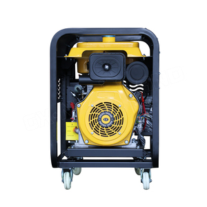 Heavy Duty mở khung Máy phát điện diesel 7.5KW 230V đánh giá Điện áp làm mát bằng không khí 660cc động cơ diesel xách tay 50Hz tần số - Product Image 4