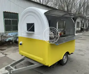 Voll ausgestatteter Street-Food-Wagen mit Grills mobile Küche Bbq Speisewagen