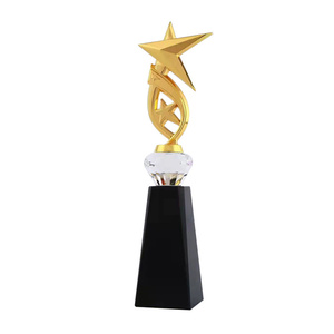 Alta calidad Crown <span class=keywords><strong>Copa</strong></span> Libertadore Shape Crossfit Award Medalla Crystal Crafts Metal Cup Trophy para Chefs - Product Image 2