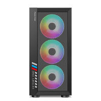 Boîtier PC de Bureau en Métal Personnalisé pour Gaming, Format mATX, USB 3.0, avec Fenêtre Latérale