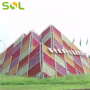 Mur végétal vertical, décoration murale, système de jardinage vertical, culture hydroponique, panneaux muraux verts, jardinière modulaire - Product Image 4