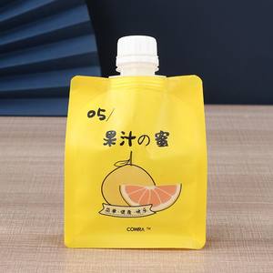 Bolsa autoportante con diseño personalizado, boquilla de succión irregular, bolsa de embalaje compuesta impresa al vacío - Product Image 1