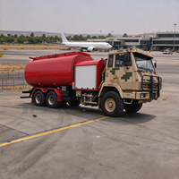 Camion-citerne de ravitaillement aérien Jet A1 antidéflagrant, équipement aéroportuaire, camion-citerne mobile HOWO, citerne à carburant pour avions