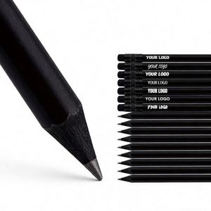 Portalápices de Resina y Madera Negra para Estudiantes, Negocios y Hoteles, con Impresión de Logotipo por Serigrafía y Láser - Product Image 1