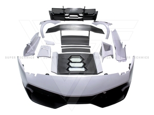 Jupes latérales en Fiber de verre de Style <span class=keywords><strong>SV</strong></span> pour Lambo Murcielago LP640 2004-2010 - Product Image 2