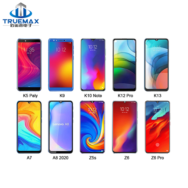 Customize Touch Screen Manufacturers for lenovo Z6 Lite Z5 Pro Gt Z5s K10 K9 K5 Play S5 Pro A5 Replacement Lcd Display Digitizer