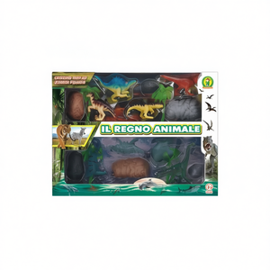 Il Regno <span class=keywords><strong>Animale</strong></span> Colección de Figuras de Animales 32x23x5 Cm Juguete Educativo Para Niños - Product Image 1