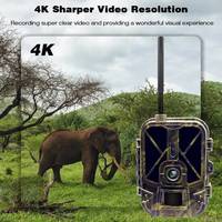 Caméra de chasse 4G 4K 36MP avec application pour la faune, HC-940Pro-LI, LED IR invisibles, vision nocturne, 120 degrés, étanche IP66