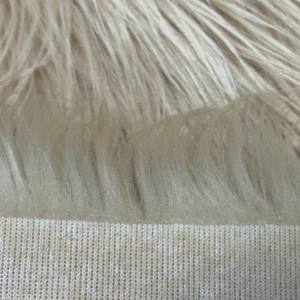 Großhandelspreis Langflor-Kunstfellstoff für Polsterung, Dekoration, Handwerk, Individuelle Farben, Geringe Mindestbestellmenge, Direkt vom Hersteller - Product Image 3