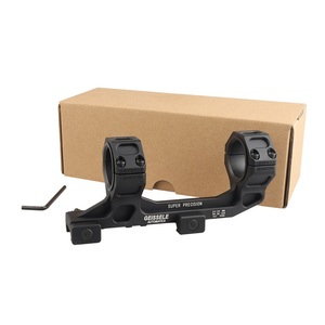 Montura Cantilever Táctica Negra Mate de 208g, Ligera y de una Sola Pieza, para Luz de Punto Rojo y Linterna, Accesorios de Caza - Product Image 5