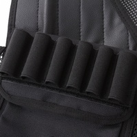Gilet tactique anti-coupure personnalisé, imperméable, multifonctionnel, équipement extérieur, sac de poitrine en maille amphibie avec fermeture éclair