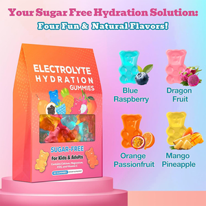 Proveedor ODM de Goma Electrolítica con Stevia, Electrolitos para el Metabolismo, Electrolitos Directo de Fábrica, Electrolitos Sin Azúcar - Product Image 3