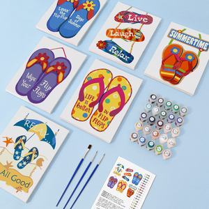 Kit de Pintura por Números Personalizado, Retrato Familiar Personalizado, Pintura por Números para Decoración de Paredes del Hogar, Pintura DIY - Product Image 6