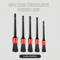 Brosse de nettoyage de jantes, accessoires auto, kit de nettoyage de voiture, ensemble de brosses de detailing pour lavage auto, outil de nettoyage, brosse à jantes, nettoyage intérieur