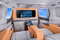 Nouveau kit de cloisonnement intérieur ABS pour modification de la paroi latérale arrière de la télévision, accessoires pour véhicule commercial GL8, modèle V-CLASS 013