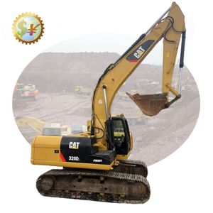 Pelle d'occasion Cat 320d Caterpillar CAT 320 320D2 320DL 320DGC Excavatrice hydraulique à chenilles Excavatrice d'occasion - Product Image 1