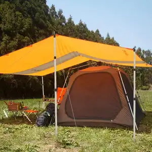 Регулируемые палатки для кемпинга, телескопические алюминиевые палатки, портативные палатки для тента