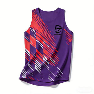 Chaleco Deportivo Personalizado Ligero, Transpirable y de Secado Rápido, con Estampado de Poliéster, para Entrenamiento, Maratón, Unisex, Sin Mangas - Product Image 4