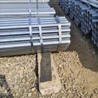 Tuyau en acier soudé galvanisé à chaud avec uniforme revêtement en zinc Z275 Z350 pour applications marines côtières, antirouille, inspection tiers, en stock