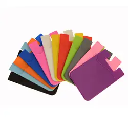 Oferta Especial: Tarjetero de Silicona Adhesivo Personalizado con Logotipo Promocional, Colorido, para Tarjetas de Crédito, Identificación y Teléfono - Product Image 6