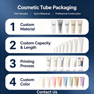 Tubo Morbido per Cosmetici e Trucco all'Ingrosso con Punta Appuntita e Tappo Dorato per Fondotinta e Crema Viso - Product Image 4